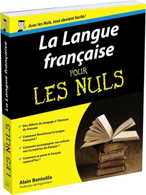 cover image of La Langue française pour les Nuls